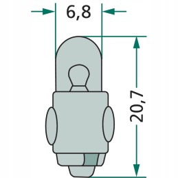 Lemputė 12v2wk7 j2w 47712v2wk7