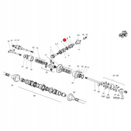 Alyvos sandariklis mf v31794100 corteco 01002281b