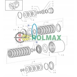 Pierscien New Holland Ford Fiat 5164926