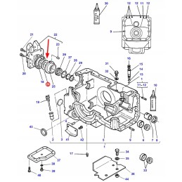 3045383m1 galinės ašies poveržlė