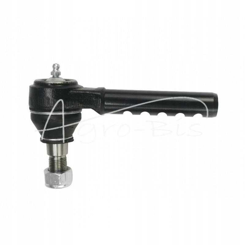 Trumpas kampinis rutulinis šarnyras, įkištas su veržle