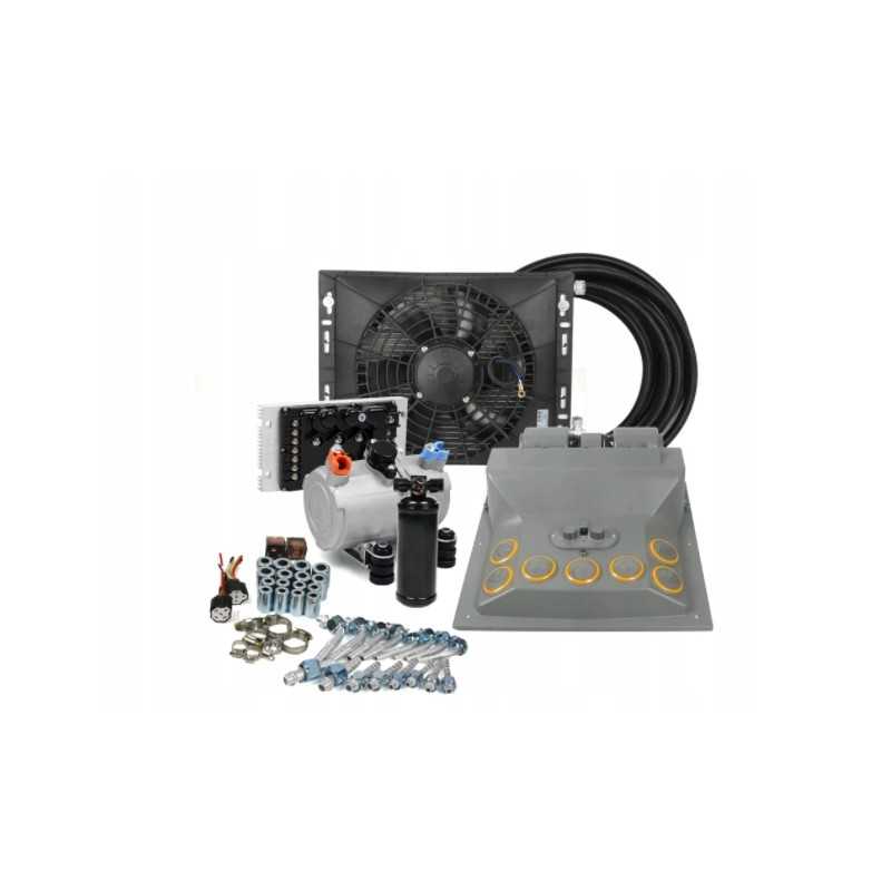 Oro kondicionieriaus komplektas 12v 24v elektrinis kombainas