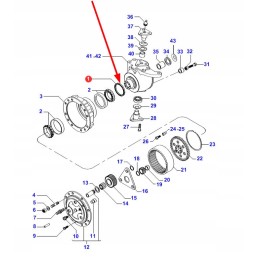 053850r1 stebulės sandariklis 150 x 180 x 14 5 16
