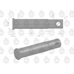 Lauko prikabinimo šakės kaištis c 330 c 360 ursus