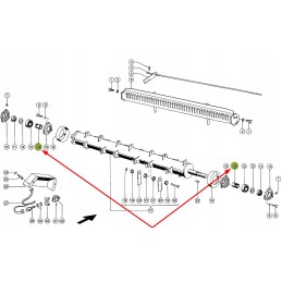 Įdėta 239224 0 guolio įvorė