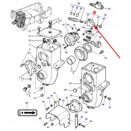 3616770m1 PTO solenoidinio vožtuvo laidų rinkinys