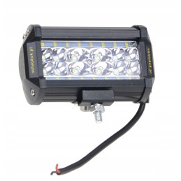 Tolimojo nuotolio skydinė lempa 28x LED 84w 12 24v 4x4