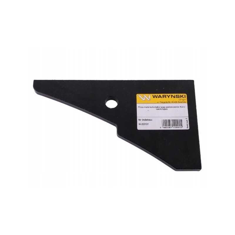 Slysti, mažas antgalis, kairysis, naudoti: Kuhn, plieno, nes