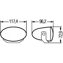 Universalus priekinis žibintas 1fa 008 283 011