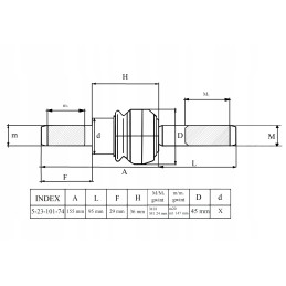 Kubota L4508 vairo traukės galas