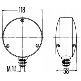 Hella posūkio žibintas 2ba 003 022 021