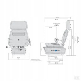 Mechaninė sėdynė compacto basic xs