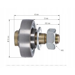 Guolis ir rinktuvo kaištis Claas kombainui 805093