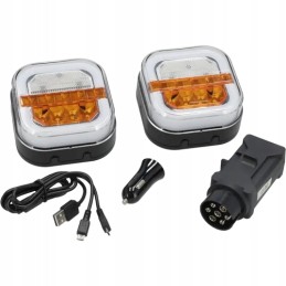 La60040fr belaidžių LED priekinių žibintų rinkinys