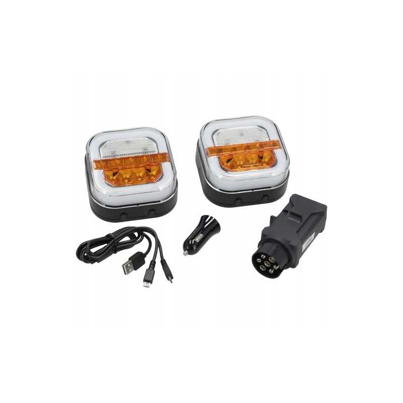 La60040fr belaidžių LED priekinių žibintų rinkinys