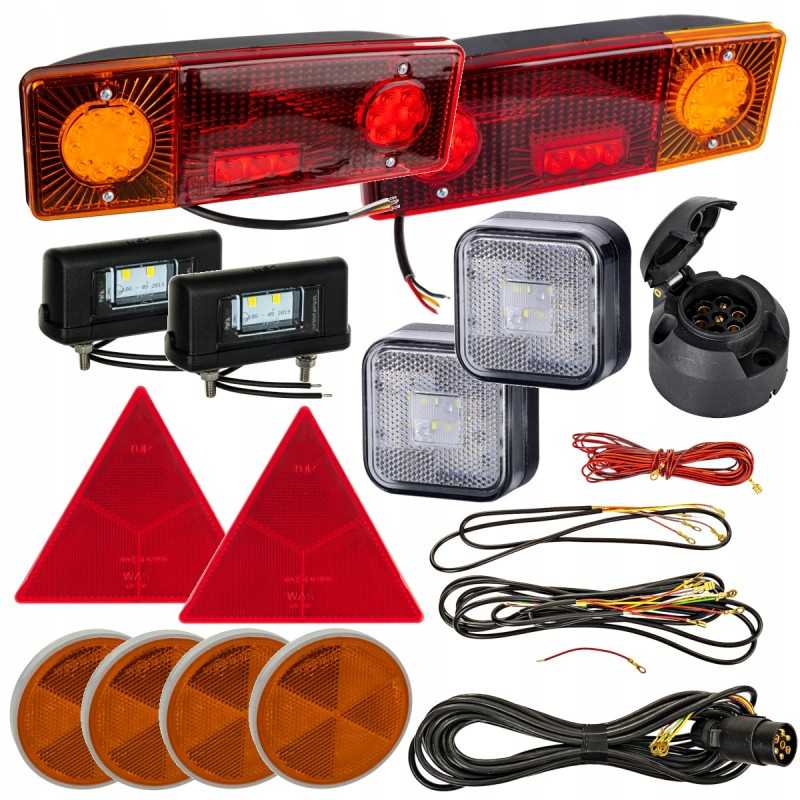 Priekabos elektros instaliacija d 47 d 50 led