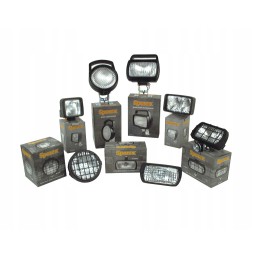 Darbinė lempa su h3 lempute 12v 55w korpusas ih inter