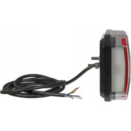 LED galinis žibintas, kairysis, stačiakampis, 12-24