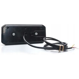 LED galinis žibintas, kairysis, stačiakampis, 12-24