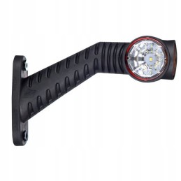 Kairysis galinis gabaritinis žibintas 4 LED 12v 24v horpol