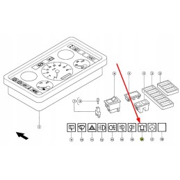 322956 0 blykstės jungiklio įdėklas