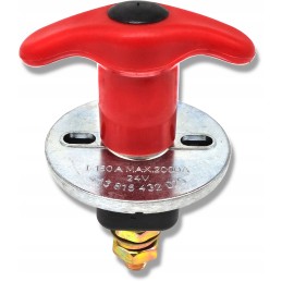 Hebel akumuliatoriaus atjungiklis 2000a 12v 24v stiprus