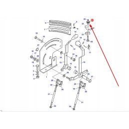 3554267m1 lifto užrakto rankenėlė