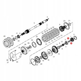 Plokščias žiedas Massey Ferguson x56070360000 org