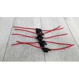 5 x standartinis plokščias saugiklių laikiklis 25 cm