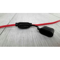 5 x standartinis plokščias saugiklių laikiklis 25 cm