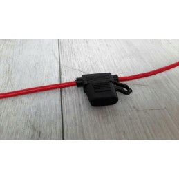 5 x standartinis plokščias saugiklių laikiklis 25 cm