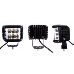 LED halogeninė darbinė lempa kampiniam apšvietimui