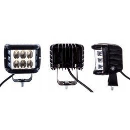 LED halogeninė darbinė lempa kampiniam apšvietimui