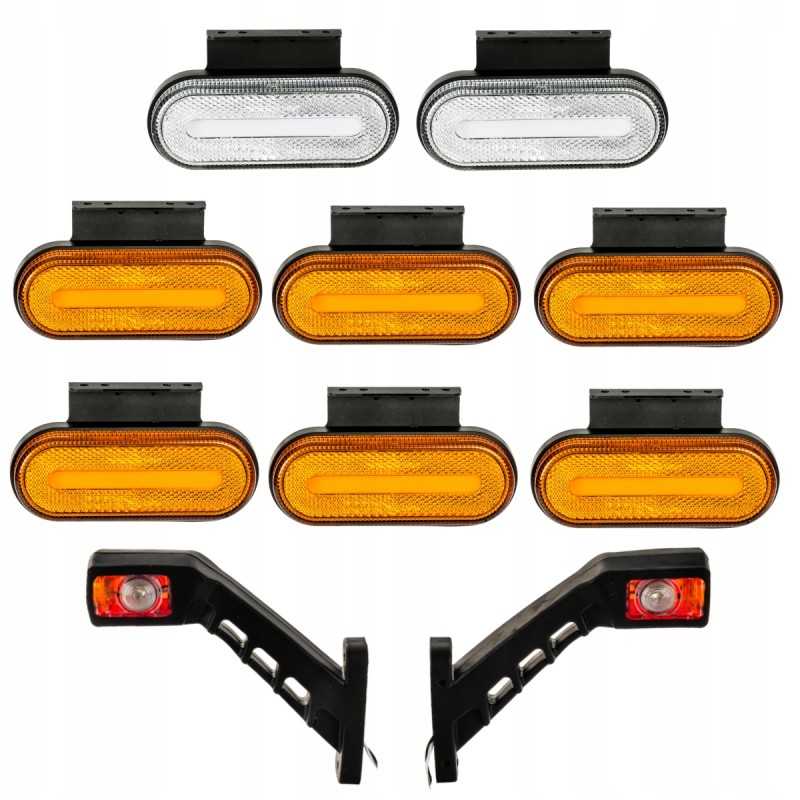 LED neoninė markerinė lempa, 10 vnt, 2 vnt