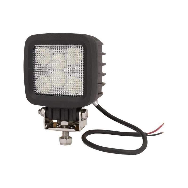 Halogeninė LED darbo lempa kvadratinė 42w 3780lm 10 30