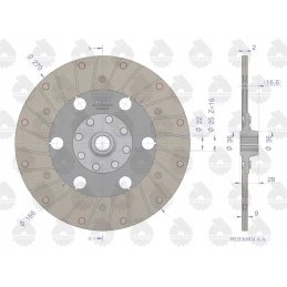 Sankabos diskas traktoriaus pavarai ir etapui C 330 premium originalus Ursus