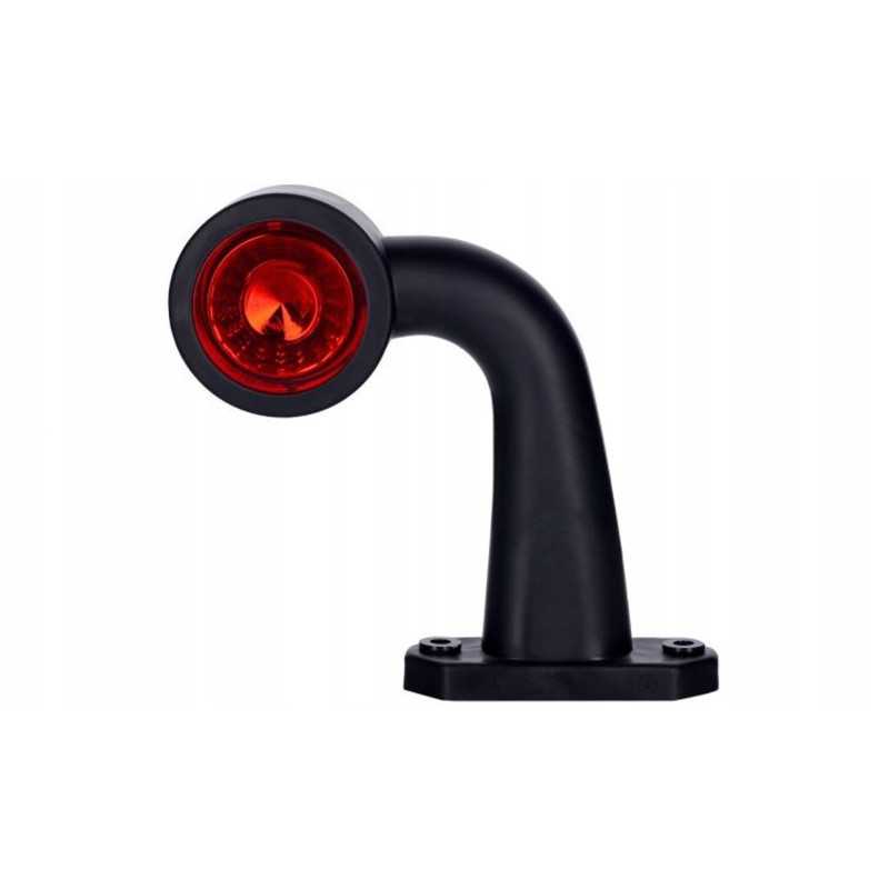 LED markerinė lempa 12v 24v dešinė balta raudona