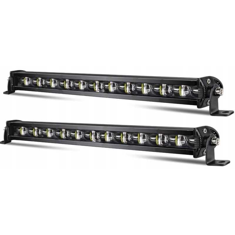 2x halogeninės darbo lempos juostos komplektas LED 36w 10 30v