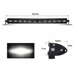 2x halogeninės darbo lempos juostos komplektas LED 36w 10 30v