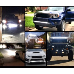 2x halogeninės darbo lempos juostos komplektas LED 36w 10 30v