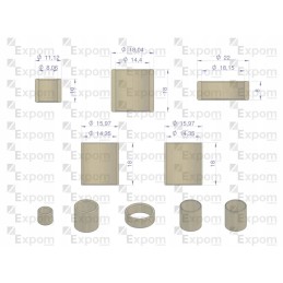 Starterio slydimo guolių rinkinys b140977 15