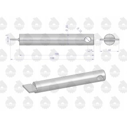 Prikabinimo laikiklio kaištis C 360 originalus Ursus