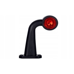 LED markerinė lempa 12v 24v kairėje balta ir raudona