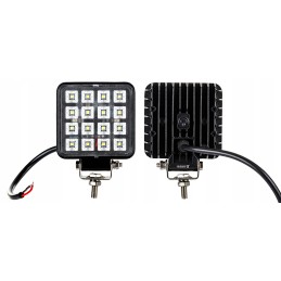 Halogeninės LED darbo lempos 12v 24v 16w jungiklis