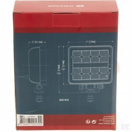 Kvadratinė LED darbo lempa 24w 2272 lm 9 36v