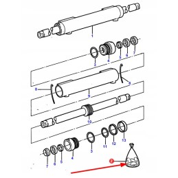 3484624m92 priekinės ašies pavaros sandarikliai
