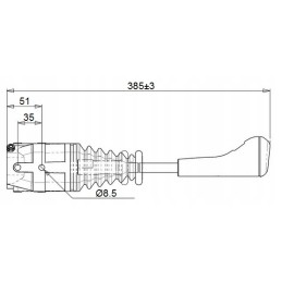 3336w vairasvirtė šakėms be indemar mygtuko