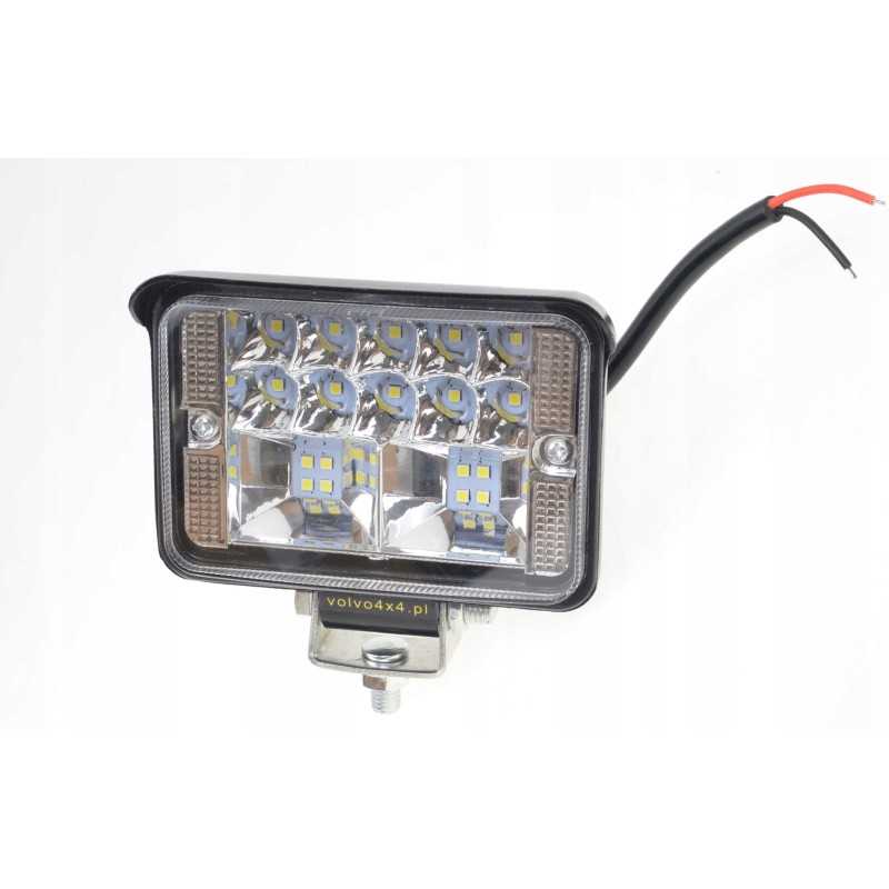 Priekinių žibintų darbo lempa 18x LED 12v 24v traktorius