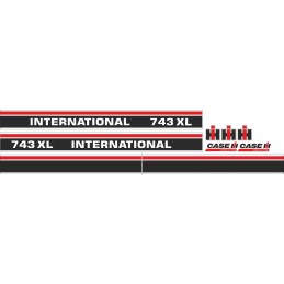 Lipdukų lipdukų dėklų rinkinys 743 xl 745xl 1056xl