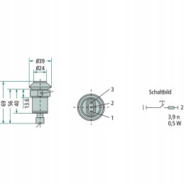 Valdymo jungiklis 50704018 granitas